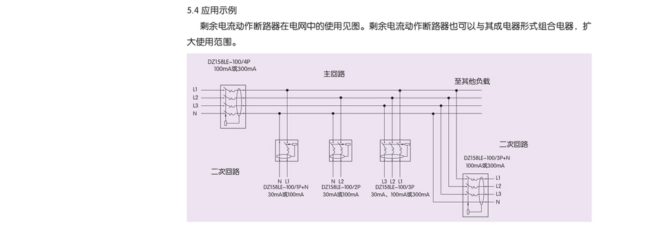 DZ158LE-100安裝；低價銷售斷路器