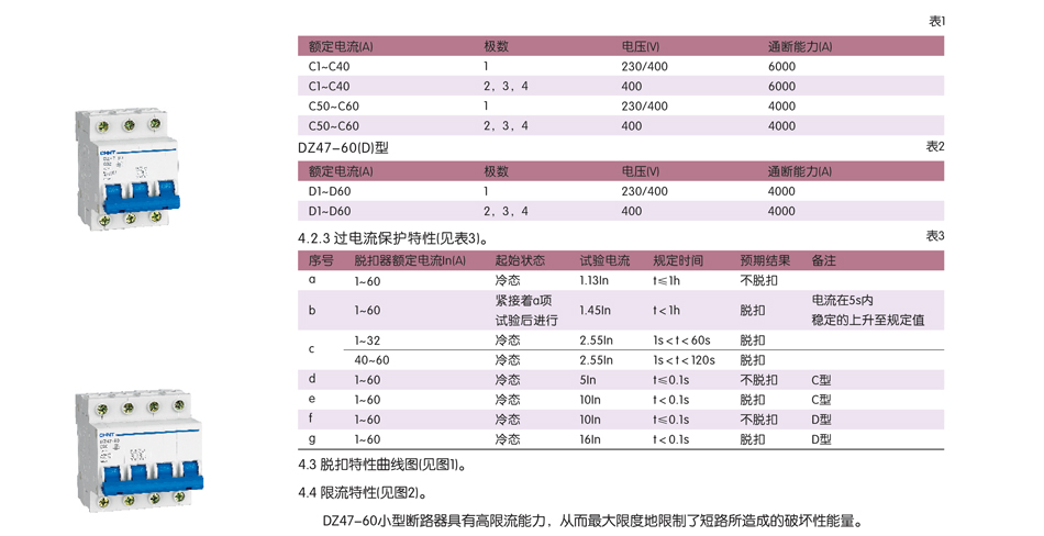 小型斷路器